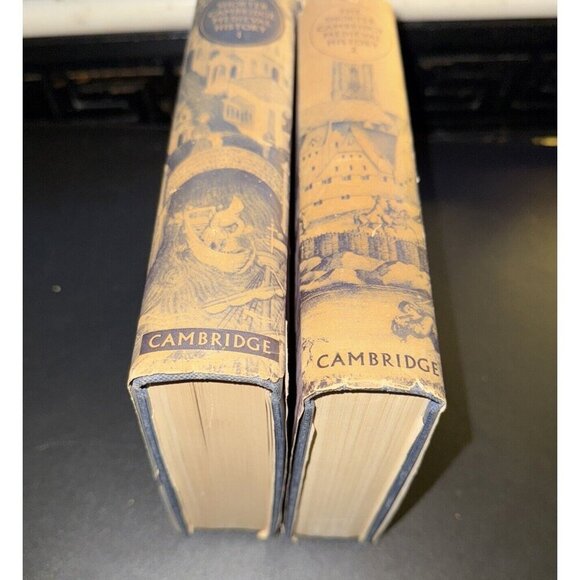 Set Of 2 THE SHORTER CAMBRIDGE MEDIEVAL HISTORY 1952 VOLUMES 1 & 2 ILLUSTRATED - Picture 7 of 16